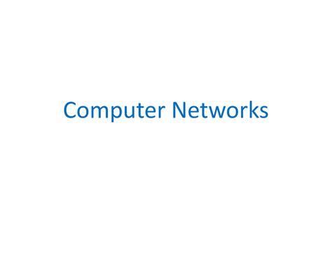 A158926417349 - KKKKKKKKKK - Computer Networks GATE SYLLABUS Concept of ...
