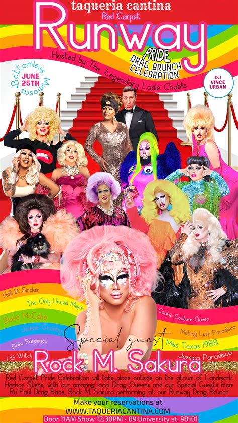 Runway Pride Drag Brunch @TaqueriaCantina Tickets | Taqueria Cantina ...