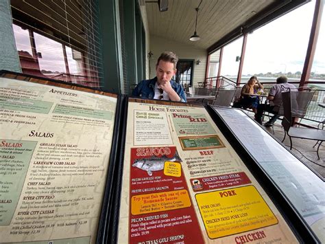 Menu at River City Grille pub & bar, Marble Falls