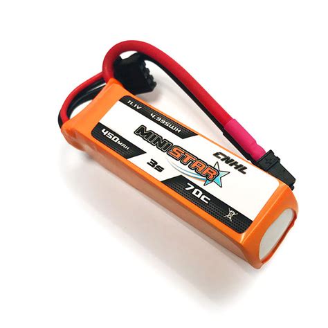 CNHL MiniStar 450mAh 11.1V 3S 70C LiPo Battery – XT30 Plug – RC Mumbai