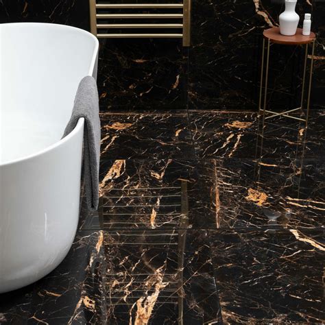 Black Marble Floor