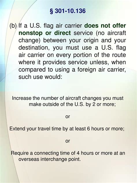 PPT - The Fly America Act PowerPoint Presentation, free download - ID ...