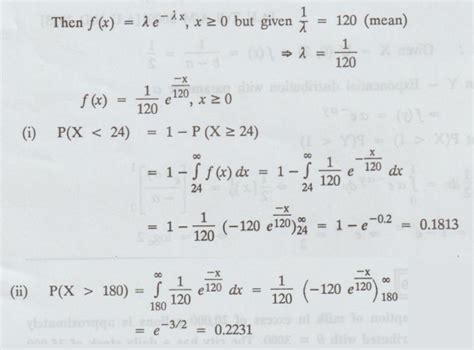 Exponential distribution - Formula, Solved Example Problems | Random ...