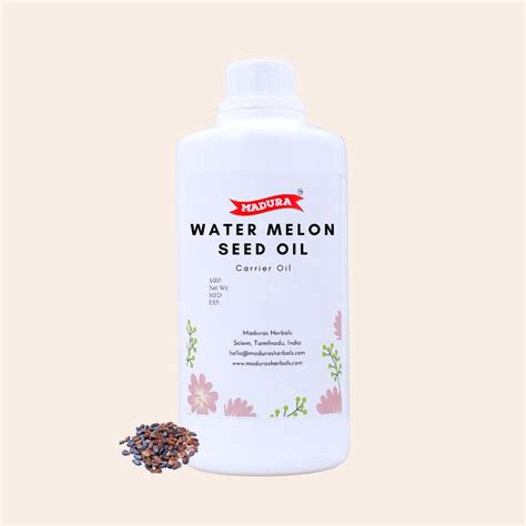 Watermelon Seed Oil – Cold Pressed Carrier Oil | Maduras Herbals ...