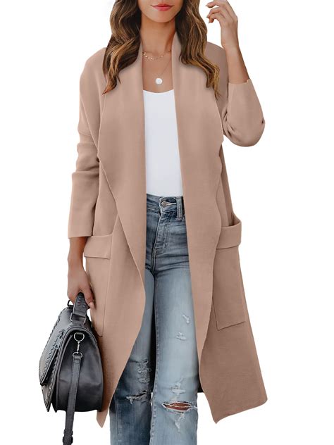 ANRABESS Women's Long Cardigan Sweater 2025 Spring Fashion Casual ...