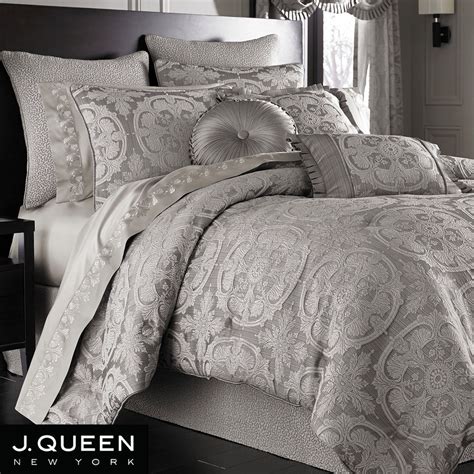 Claremont Gray Comforter Bedding by J Queen New York | Luxury bedding ...