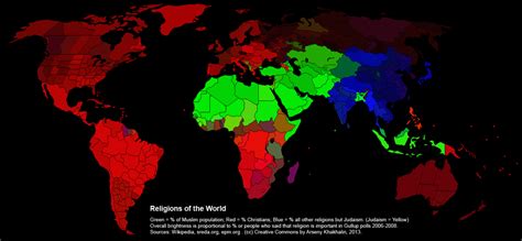 World Map by Religion 的图像结果