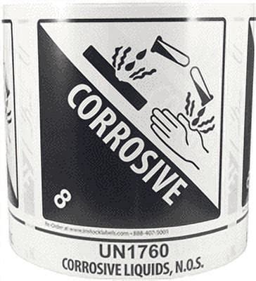 UN1760 Hazardous Corrosive Liquids, N.O.S. Class 8 India | Ubuy