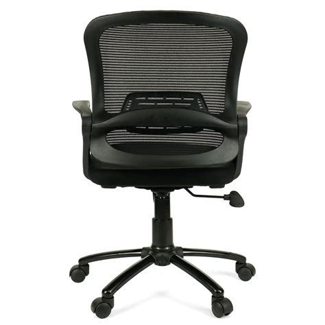 Sigma Low Back Office Chair with Mesh Back and Fixed Arms – TangyOak