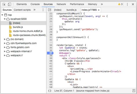 Debug Electron App 的图像结果