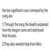 5. Mention two instances that prove that Bilbo was not happy with the ...