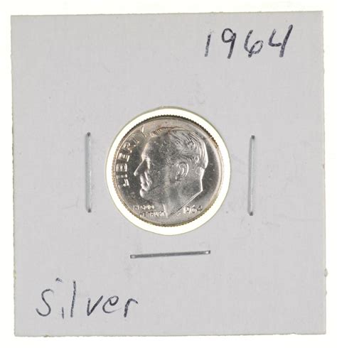 1964 Roosevelt Silver Dime | Property Room