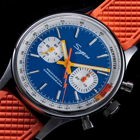 Buy Sugess SWAN NECK x Exhibition caseback Chrono Mens Watch SEAGULL ...