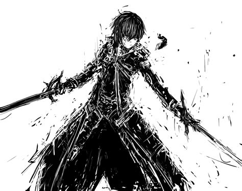 Kirito 4K Ultra HD Sword Art Online Wallpaper