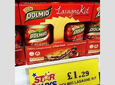 Dolmio Lasagne Kit   Only £1.29 at Home Bargains   HotUKDeals
