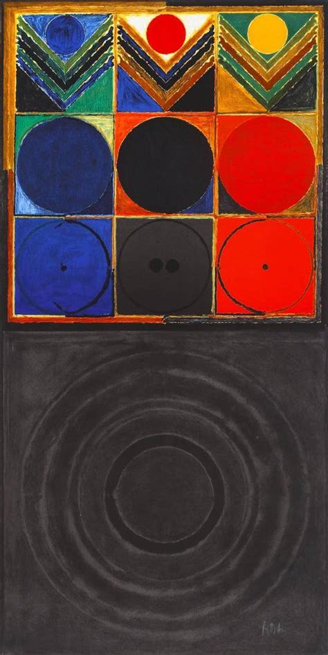 Prakriti Bindu 86 - Syed Haider Raza Painting - Art Prints by Sayed ...