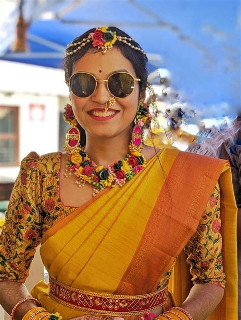 Dulhaniya Multicolor Floral Haldi Mehandi & Wedding Jewelry Set for Women