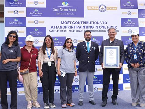 Shiv Nadar School Sets a New GUINNESS WORLD RECORDS title for the Most ...