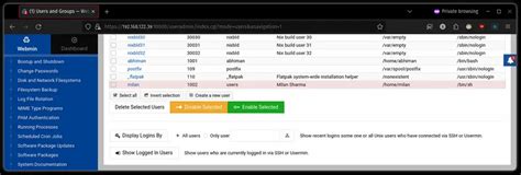 Image result for Create New Database Users Webmin