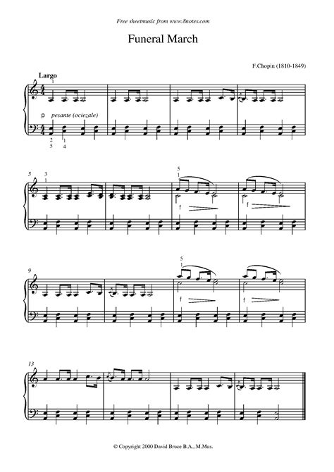 5 Popular Easy Arrangements of Chopin Piano Pieces - 8notes.com