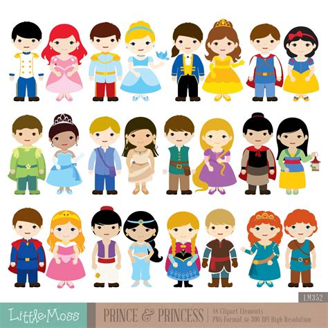Printable Princess Clip Art