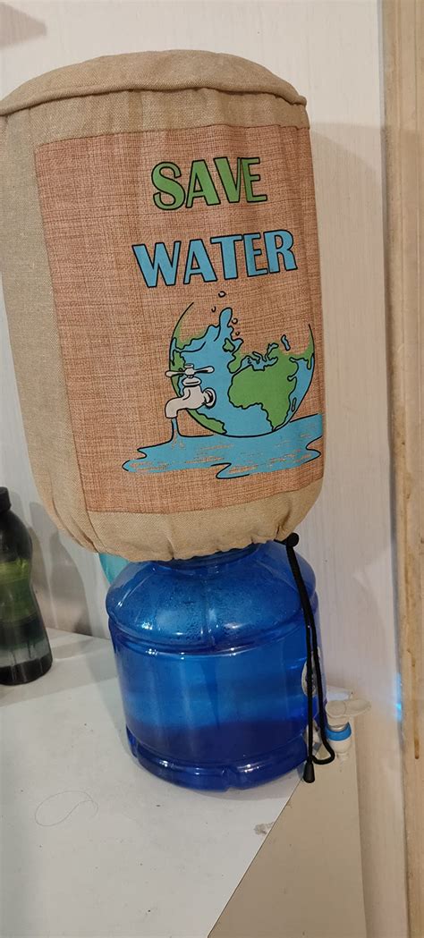 Swayam 20 Litre Water Bottle Cover With Inner Waterproof Layer | Lace ...