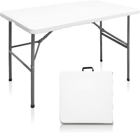 AAIKOOL 4FT Folding Table | Portable Heavy Duty Plastic India | Ubuy