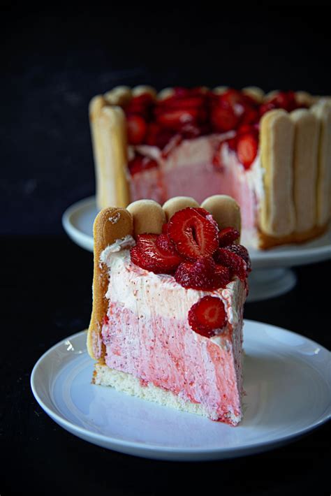 Strawberry Charlotte Russe Dessert Recipes | Deporecipe.co