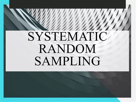Sampling and sampling distributions | PPTX