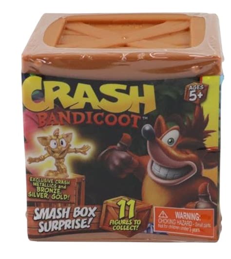Buy Crash Bandicoot 2.5-Inch Smash Box Surprise Online at Low Prices in ...