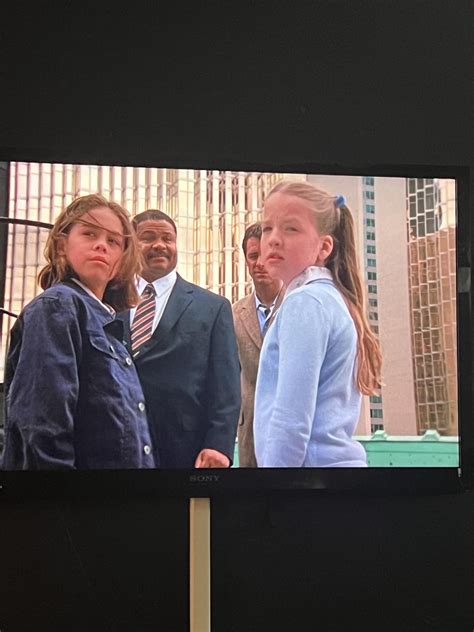 Claire and Eli played brother and sister in this movie i’m watching ...