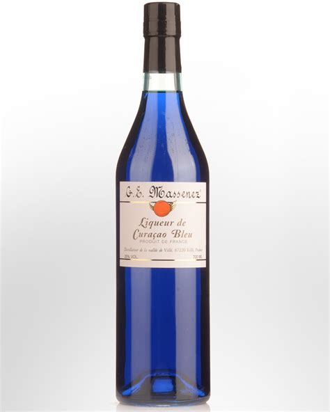 G.E. Massenez Liqueur de Curacao Bleu (Blue Curacao) Liqueur (700ml ...