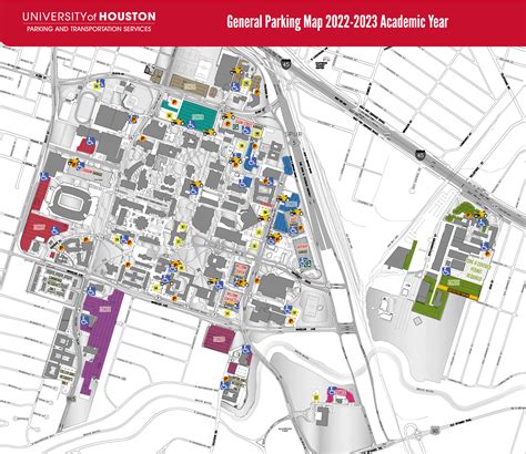 Where to Park on Campus - University of Houston