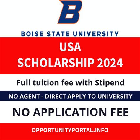 Scholarship Abroad on LinkedIn: Boise State University USA Scholarship ...