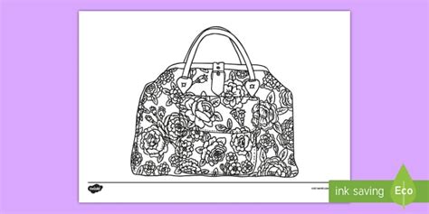 Magic Bag Colouring Page (teacher made) - Twinkl