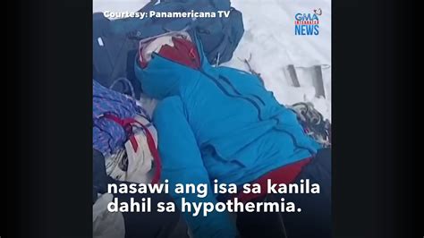 2 Japanese mountaineer na umakyat sa pinakamataas na bundok sa Peru ...