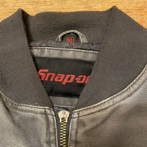 Snap-on tools jacket XL Measurements: Pit to pit:... - Depop