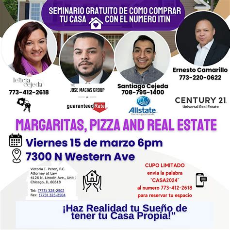 Seminario GRATIS de Compradores de casa con el numero ITIN., 7300 N ...