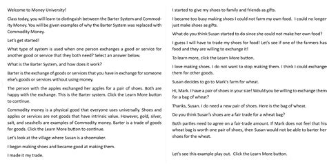 Barter System Sample 的图像结果