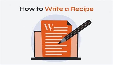 How to Write a Recipe 的图像结果