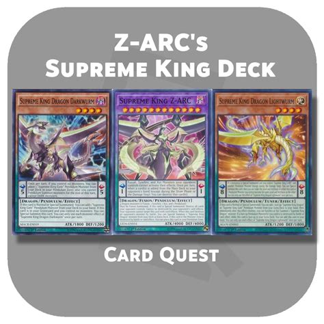 Buy Complete Custom Deck for Yu-Gi-Oh! ARC-V - Z-ARC's Supreme King ...