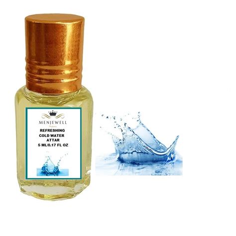 Menjewell Fragrances Refreshing Cold Water Aqua Attar, 5 Ml : Amazon.in ...