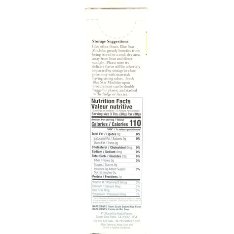 Blue Star Mochiko Sweet Rice Flour - 1 lb (454 g) - Well Come Asian Market