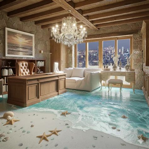 Dive Into Durability and Style with Epoxy Ocean Kitchen Flooring - The ...