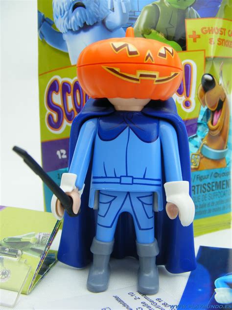 PLAYMOBIL SERIE 1 SCOOBY DOO HEADLESS HORSEMAN FANTASMA EL JINETE SIN ...