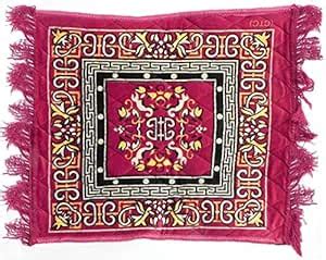 Buy DollsofIndia Red Velvet Ritual Mat - Wool and Thread Online at Low ...