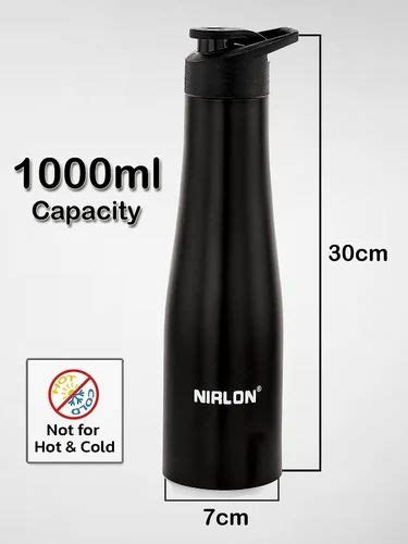 Stainless Steel Bottle - Nirlon Tall Bell Single Wall Stainless Steel ...