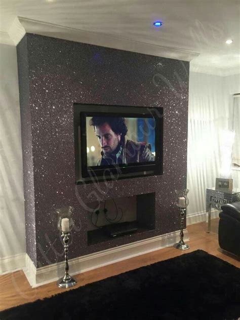 Black Glitter Wall Paint - www.inf-inet.com