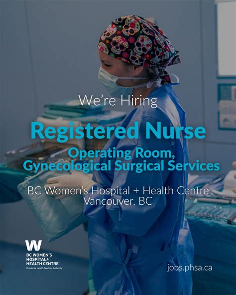 BC Women's Hospital and Health Centre is hiring a Registered Nurse ...