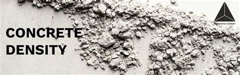 What is Concrete Density? Importance, Formula & Calculation